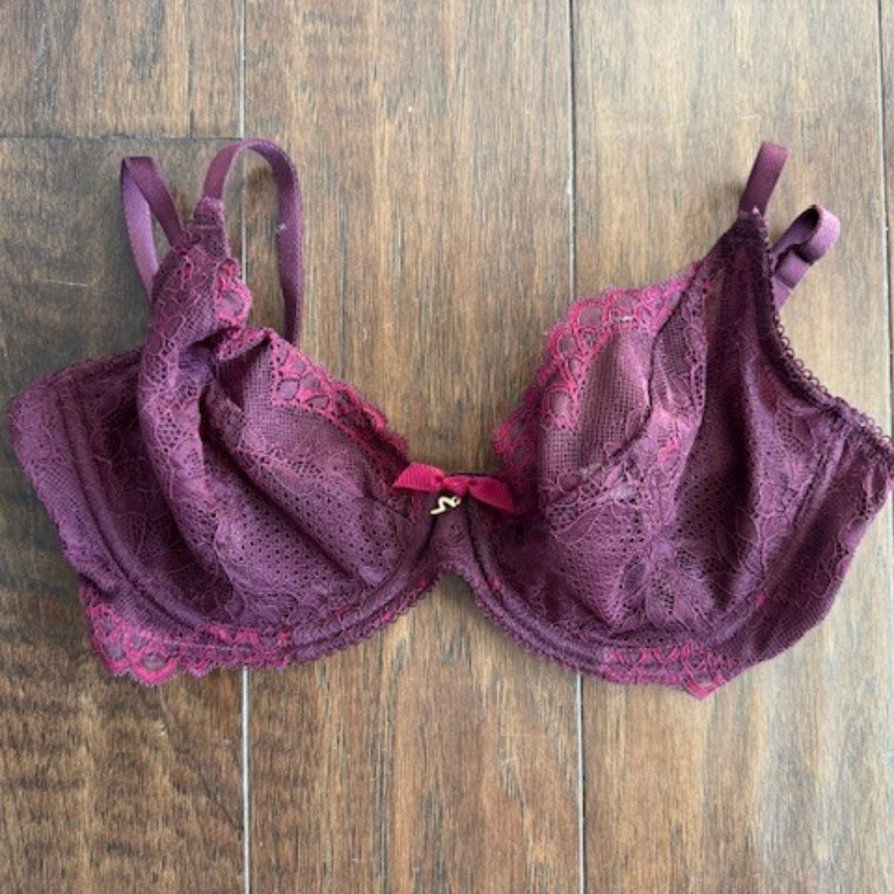 Burgundy Bra Gossard